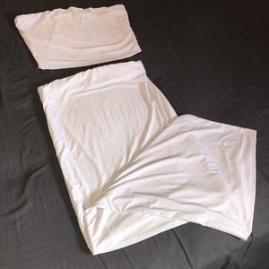 White Two Piece Outfit